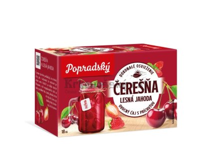 třešeň, lesní jahoda