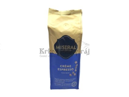 Zrnková káva Mistral Espresso