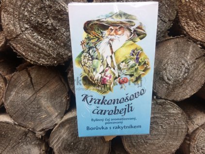 Čaj Krakonošovo čarobejlí - Borůvka s rakytníkem 20x2g nálevné sáčky