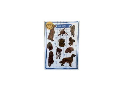 TeryArt psí samolepky (arch) - Irský setr