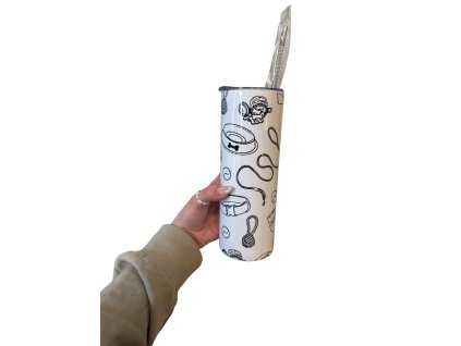 TeryArt termokelímek Černobílý pejskař