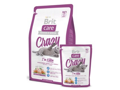 Brit Care Cat Crazy I'm Kitten 400g