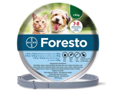 Foresto obojek pro malé psy do 8kg 38cm