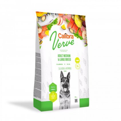 Calibra Dog Verve GF Adult M&L Salmon&Herring