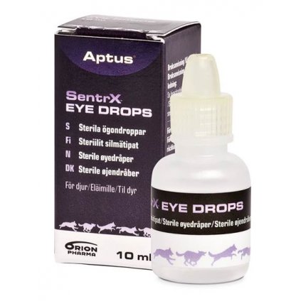 sentrx eyedrops 10ml bottle package