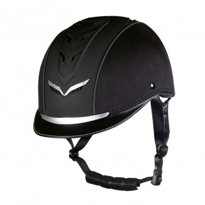 Jezdecká helma Elegance černá