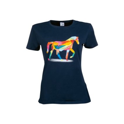Tričko Colourful Horse TM. MODRÁ