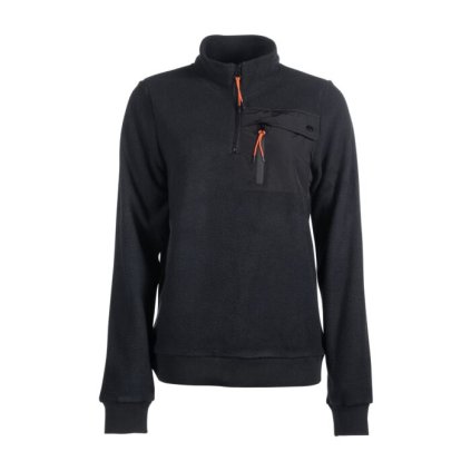 Mikina Teddyfleece unisex ČERNÁ