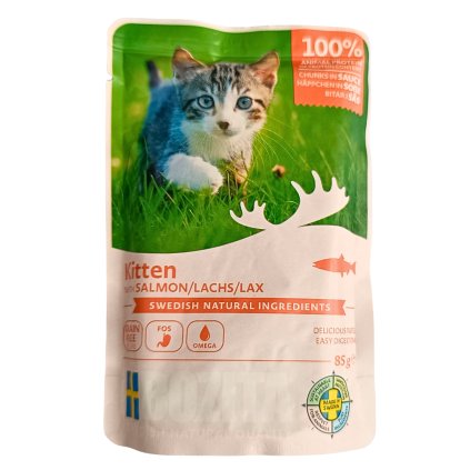 bozita cat kitten kousky v omacce s kurecim kapsicka 85 g (1)