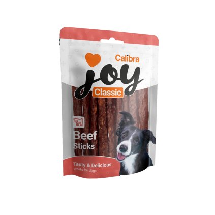 Calibra Joy Dog Classic Beef Sticks 80g NEW