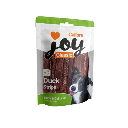Calibra Joy Dog Classic Duck Strips 80g NEW