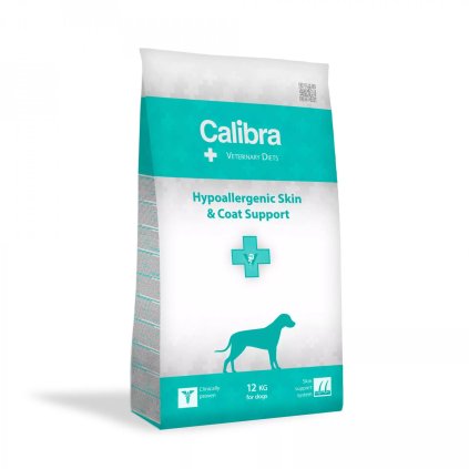 calibra vd dog hypoallergenic skin coat support