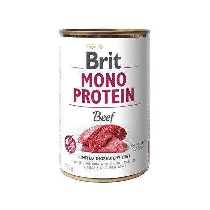 Brit Mono Protein konzerva pro psy Hovězí 400g