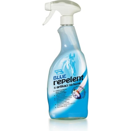 Repelent s aplikací na koně BLUE 750ml