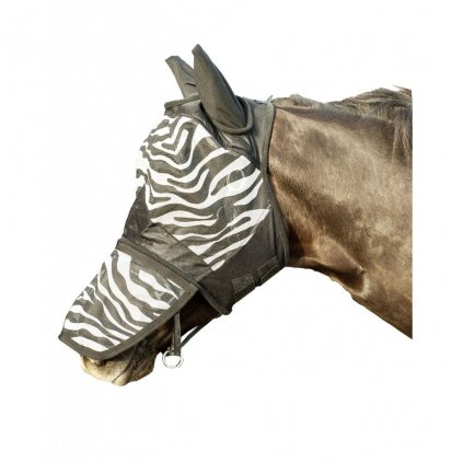 Ochranná maska ​​proti mouchám HKM Zebra