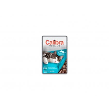 1722 calibra cat kapsa premium adult trout salmon 100g