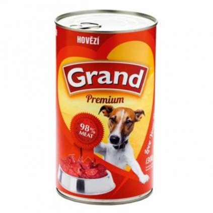 grand konz pes hovezi 1300g