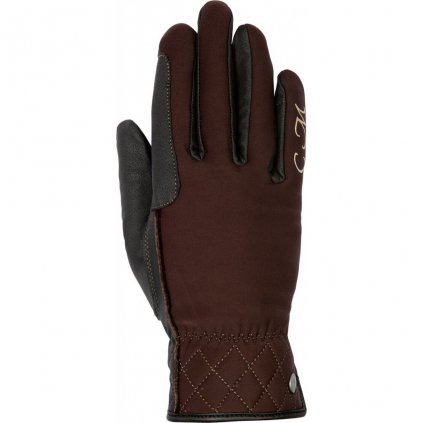 Rukavice velluto Softshell HNĚDÁ