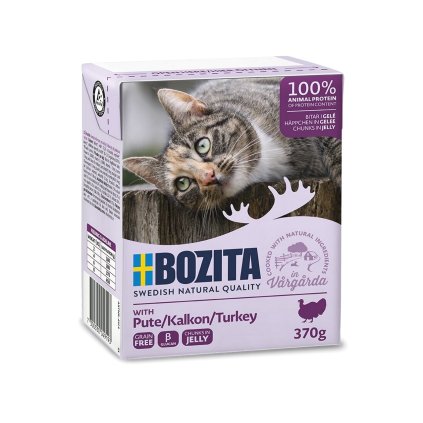 bozita cat chunks in jelly with turkey r