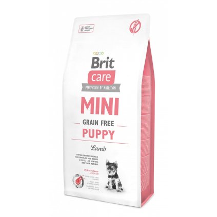 brit care mini grain free puppy lamb