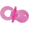 hracka pes pacifier tpr pop dudlik 10 cm ruzovy