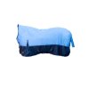 Nepromokavá výběhová deka HKM Norwich 600D s polar fleecem, modrá