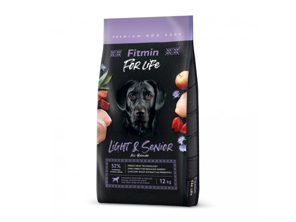 fitmin dog for life light senior 15 kg h L