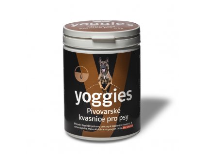 Yoggies doplnek potravy Pivovarske kvasnice pro psy 600g