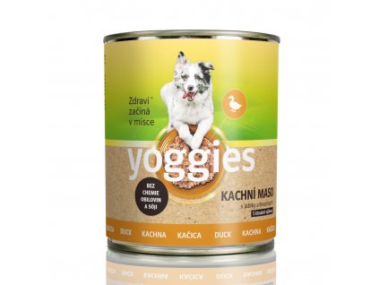 Yoggies Konzerva Kachni 800g