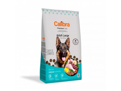 1200 calibra dog premium adult large 12kg