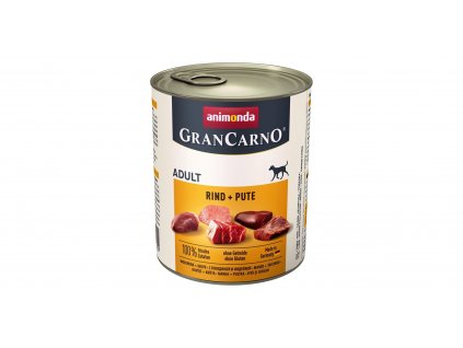 GRANCARNO Adult - hovězí, krůta 800g