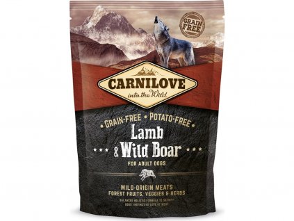 Carnilove Lamb & Wild Boar 1,5kg