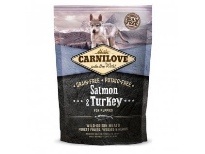 Carnilove Salmon & Turkey Puppy 1,5 kg