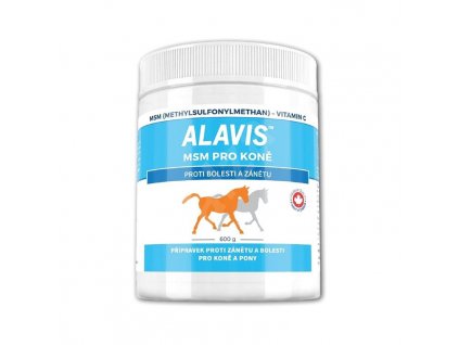 Alavis MSM + vitamin C 600g pro koně