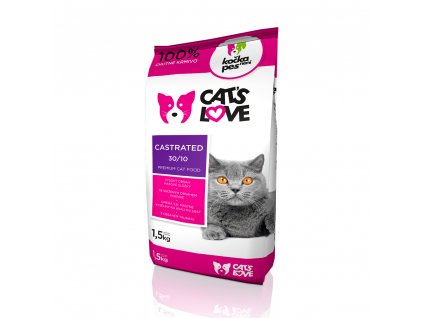 Cat´s Love Castrated 1,5 kg