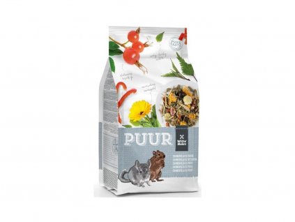 Puur chinchilla a degu činčila, osmák 500g