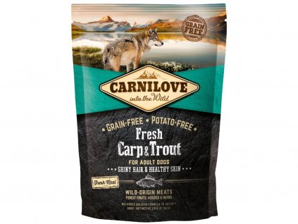 Carnilove Dog Fresh Carp&Trout adult 1,5 kg