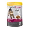 nutrilove pouch cat chicken in sauce 85g