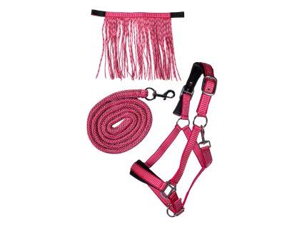 HKM Set ohlávka, vodítko, strapce Lilly