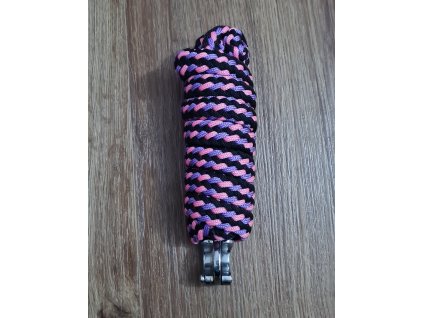 Vodítko s bezpečnostnou karabínou - mix