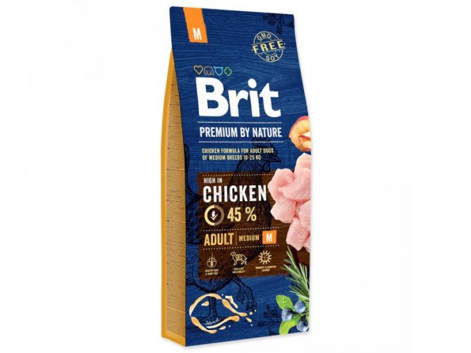 Brit Premium by Nature Adult M 3 kg