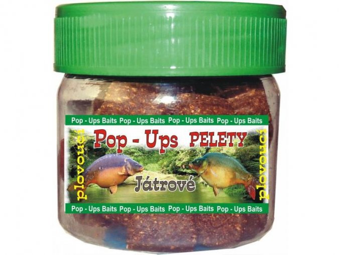 LIVER Játrové pelety plovoucí 60 g 16 mm