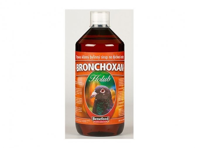 Bronchoxan pro holuby bylinný sirup 1 l