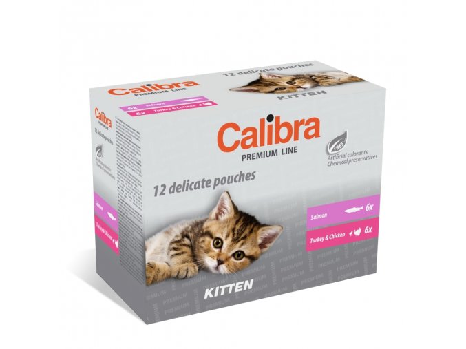 Přidat k oblíbeným položkám Calibra Cat kapsa Premium Kitten multipack 12x100g