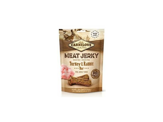 Carnilove Dog Jerky Rabbit&Turkey Bar 100g