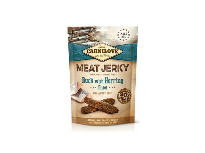 Carnilove Dog Jerky Duck&Herring Fillet 100g