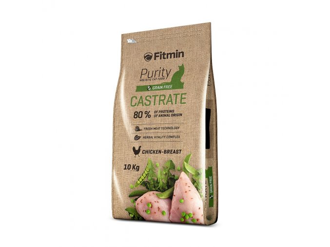 fitmin cat purity castrate 10 kg h L