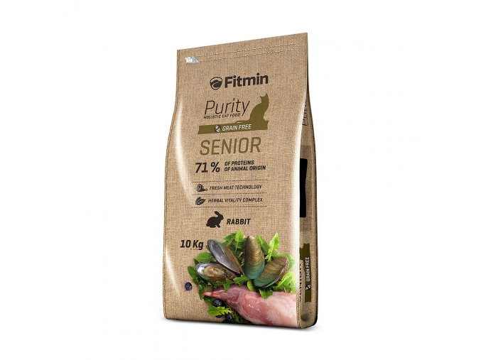 fitmin cat purity senior 10 kg h L