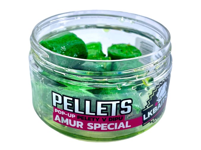 LK BAITS POP-UP PELETY V DIPU AMUR SPECIAL 17MM, 40G   po registraci snížená cena