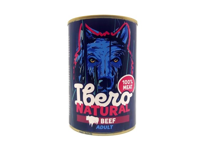 Ibero NATURAL dog konz. ADULT beef 400g a 1200g